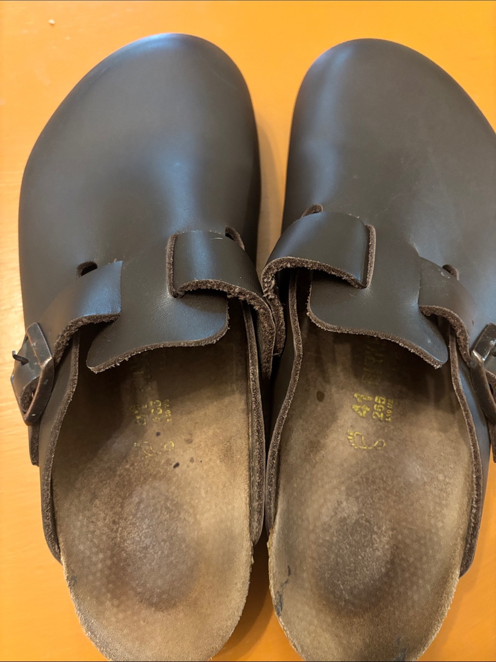 Birkenstock Boston Brown Clog Size 41